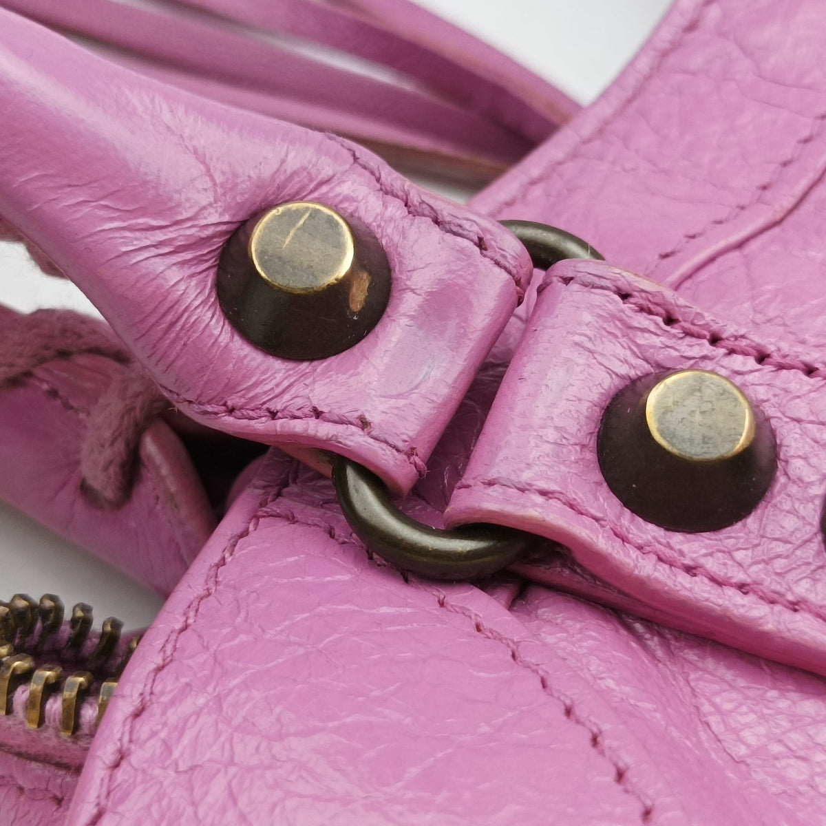 Vintage Balenciaga Classic City Mini Purple lambskin  shoulderbag | stylenewstar