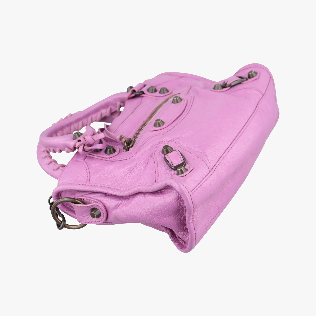 Vintage Balenciaga Classic City Mini Purple lambskin  shoulderbag | stylenewstar