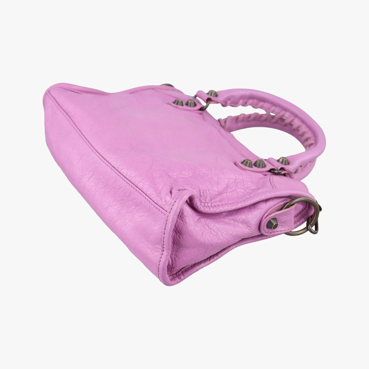 Vintage Balenciaga Classic City Mini Purple lambskin  shoulderbag | stylenewstar