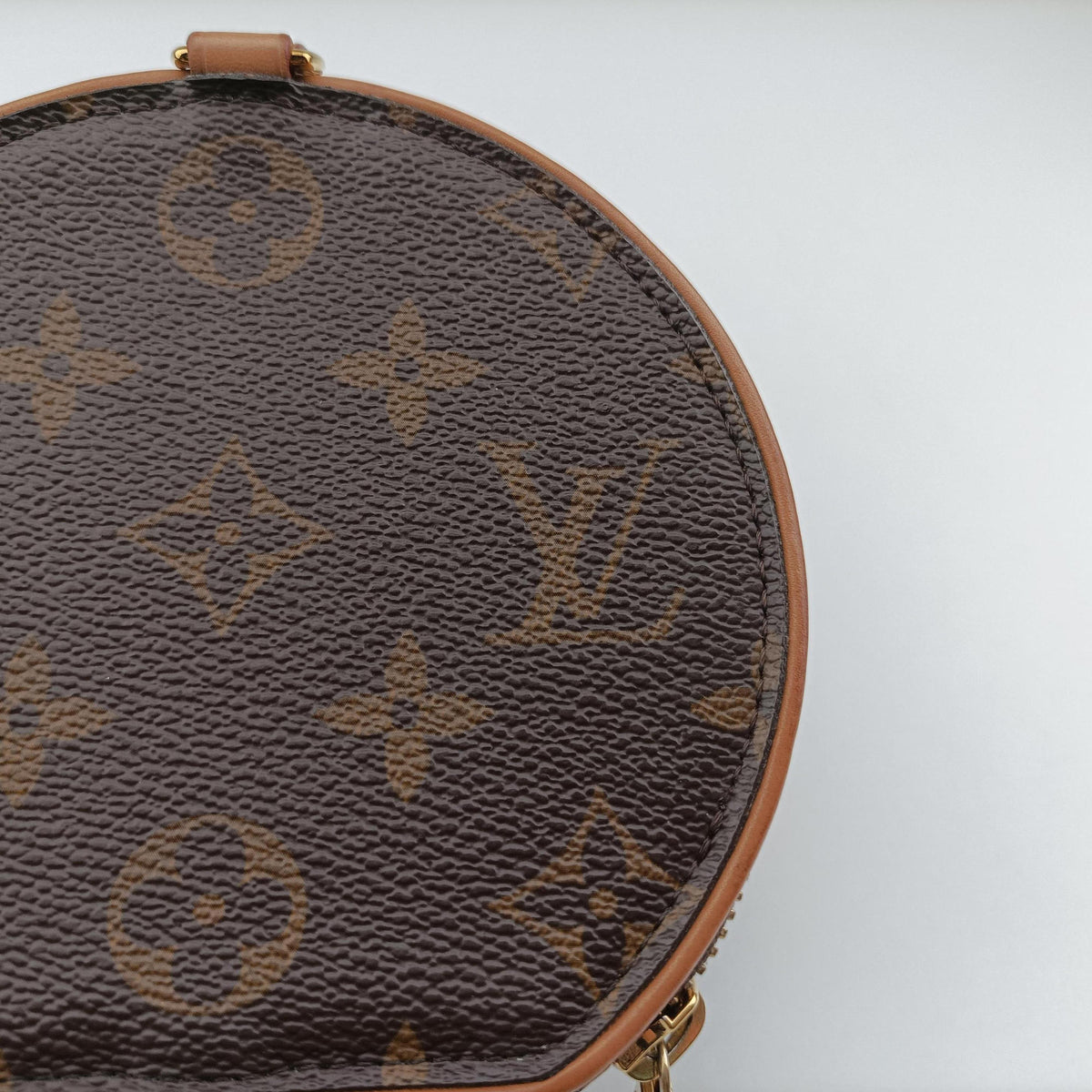Vintage Louis Vuitton BOITE CHAPEAU Brown Monogram Canvas M44699 shoulderbag | stylenewstar