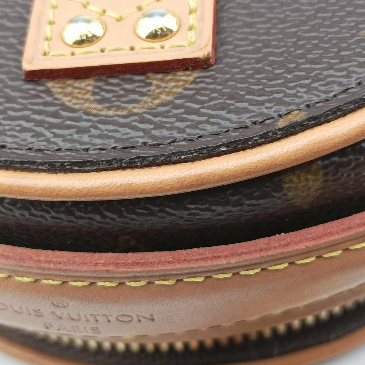 Vintage Louis Vuitton BOITE CHAPEAU Brown Monogram Canvas M44699 shoulderbag | stylenewstar