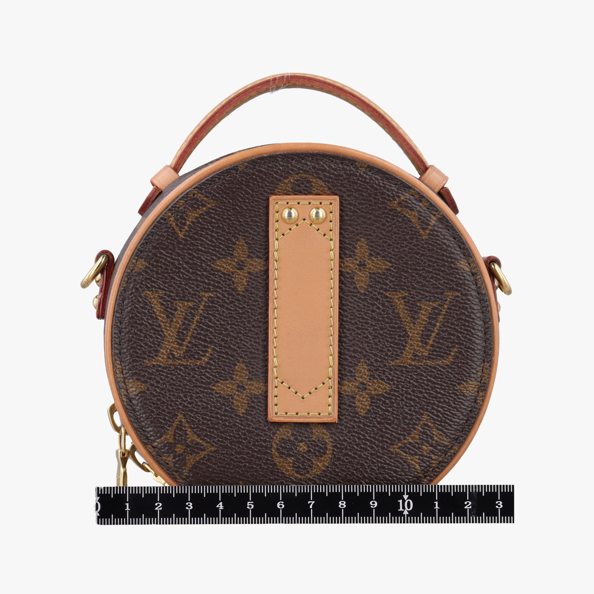 Vintage Louis Vuitton BOITE CHAPEAU Brown Monogram Canvas M44699 shoulderbag | stylenewstar