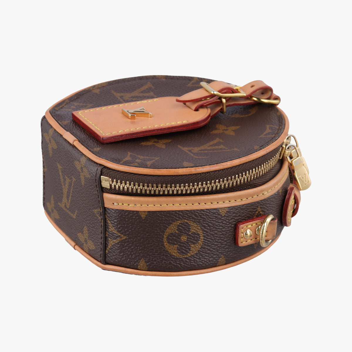 Vintage Louis Vuitton BOITE CHAPEAU Brown Monogram Canvas M44699 shoulderbag | stylenewstar