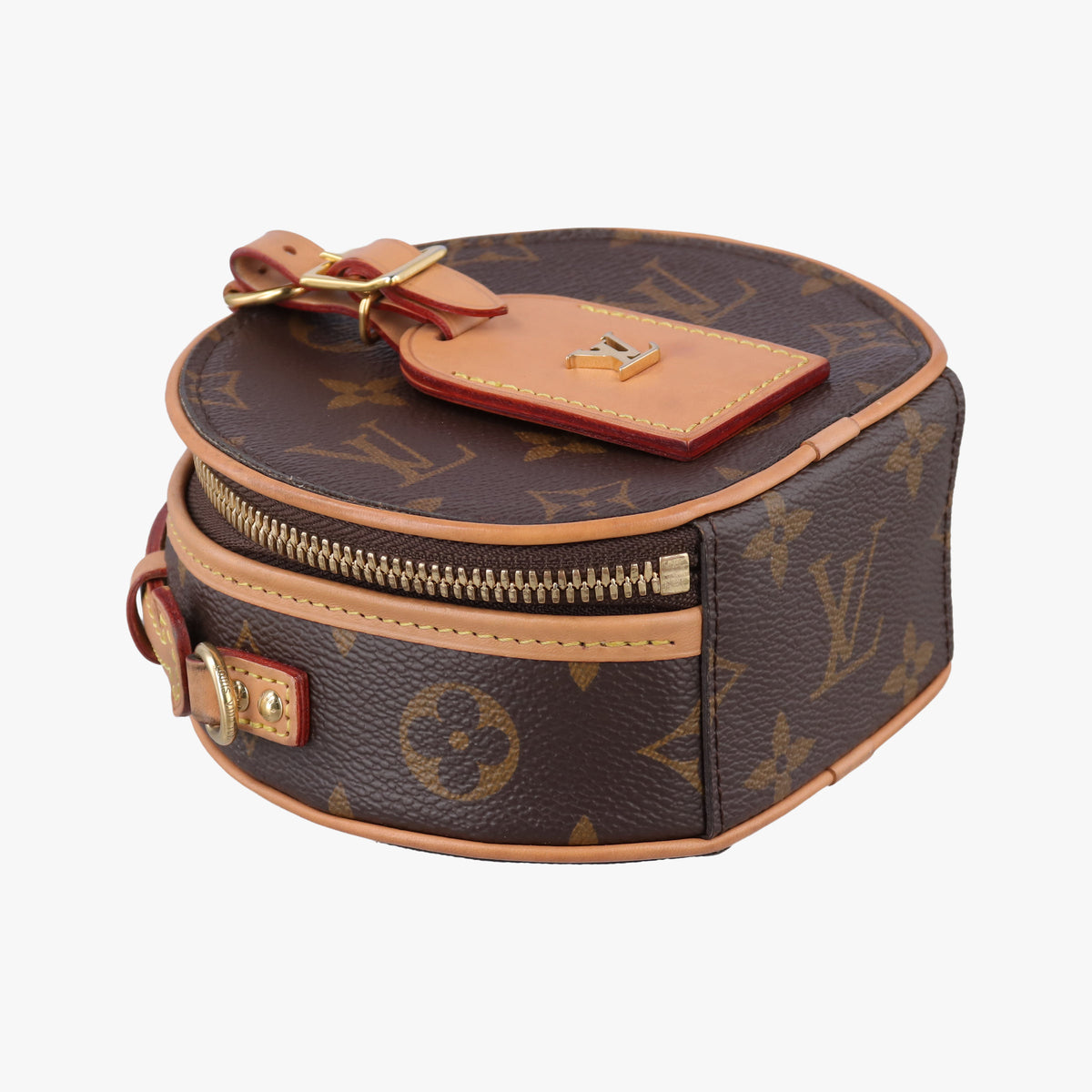 Vintage Louis Vuitton BOITE CHAPEAU Brown Monogram Canvas M44699 shoulderbag | stylenewstar