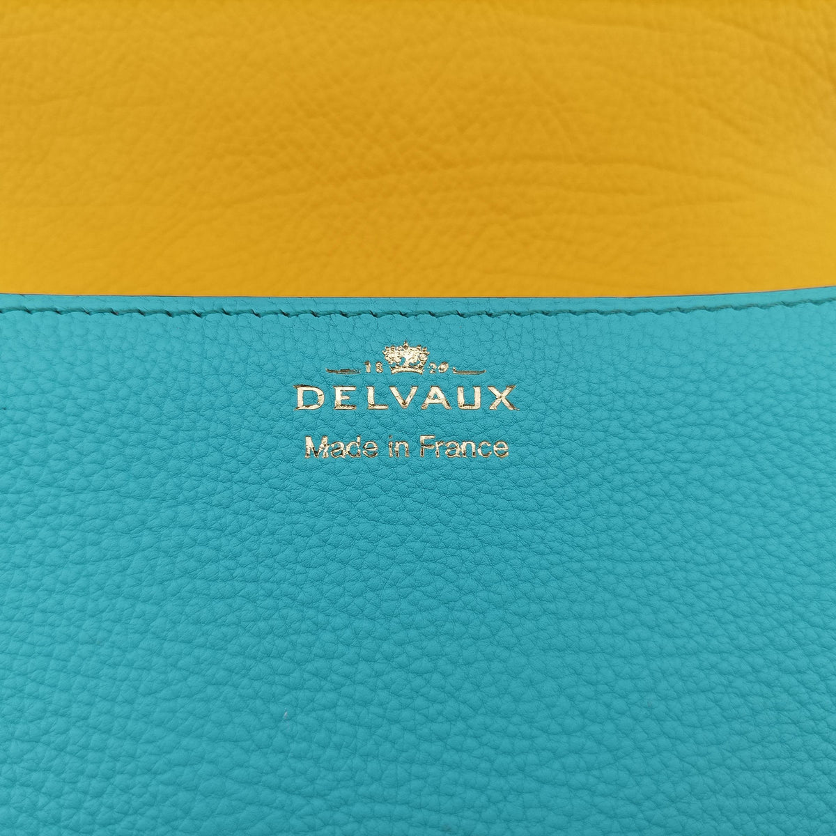 Pre-owned Delvaux Le Mutin Brown x Multicolor Leather  shoulderbag | stylenewstar