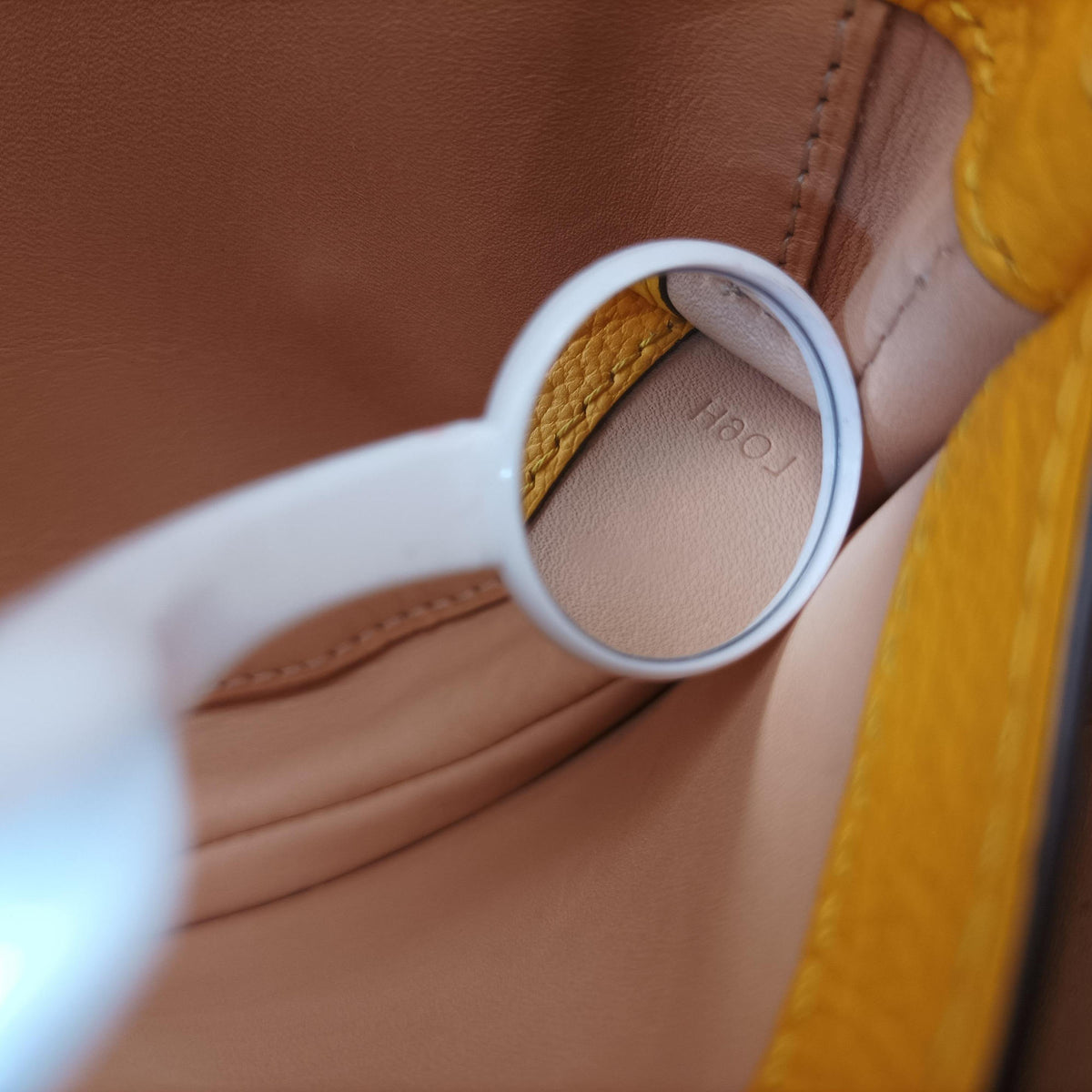 Pre-owned Delvaux Le Mutin Brown x Multicolor Leather  shoulderbag | stylenewstar