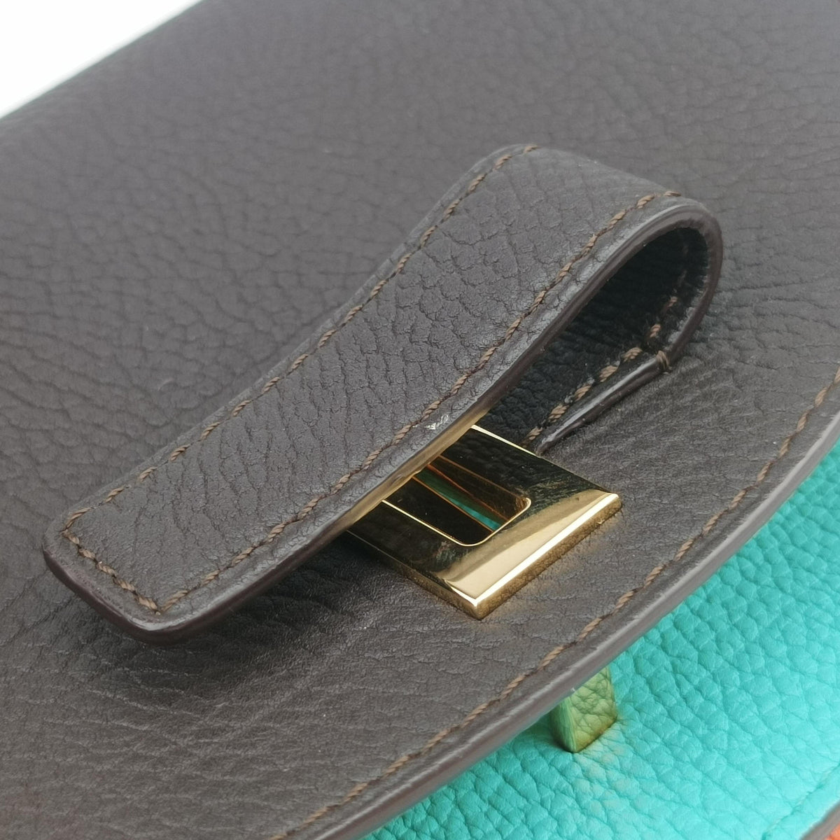 Pre-owned Delvaux Le Mutin Brown x Multicolor Leather  shoulderbag | stylenewstar