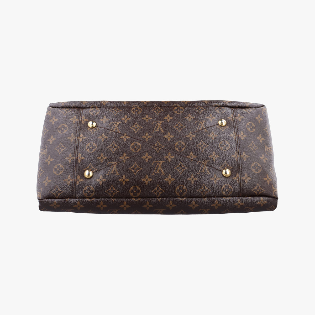Pre-owned Louis Vuitton Artsy MM Brown Monogram canvas M40249 handbag | stylenewstar