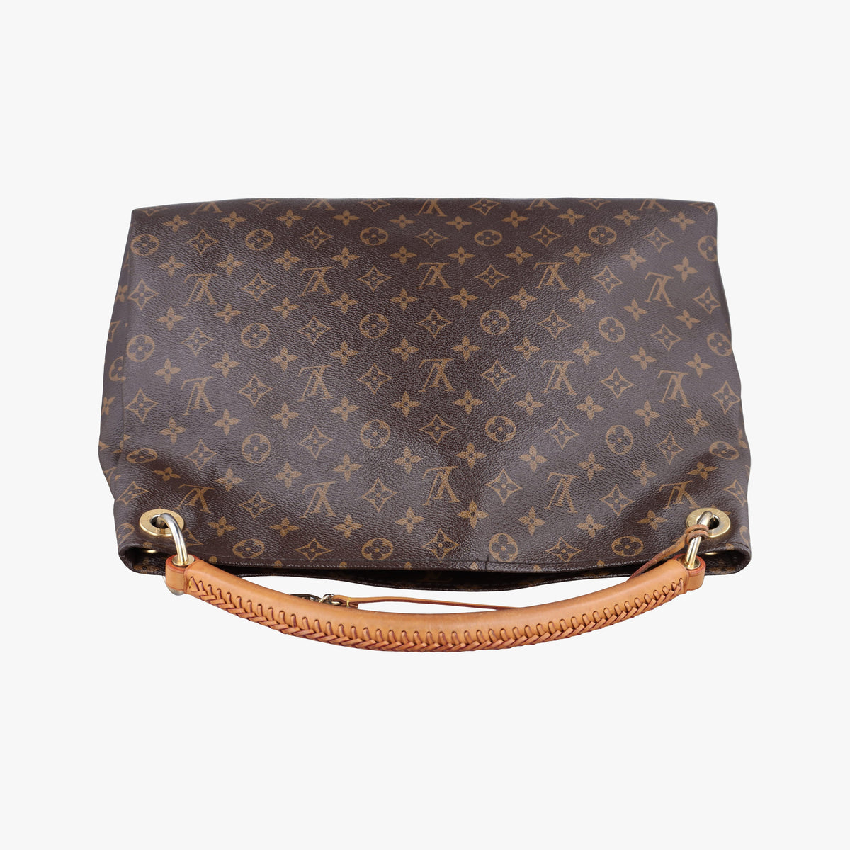 Pre-owned Louis Vuitton Artsy MM Brown Monogram canvas M40249 handbag | stylenewstar