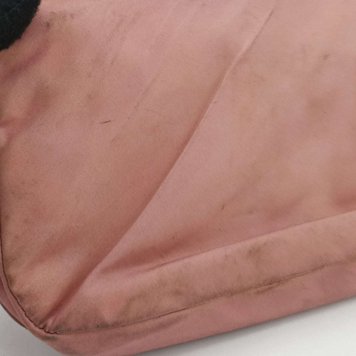 Pre-owned Christian Dior Maris Pearl Pink nylon  shoulderbag | stylenewstar