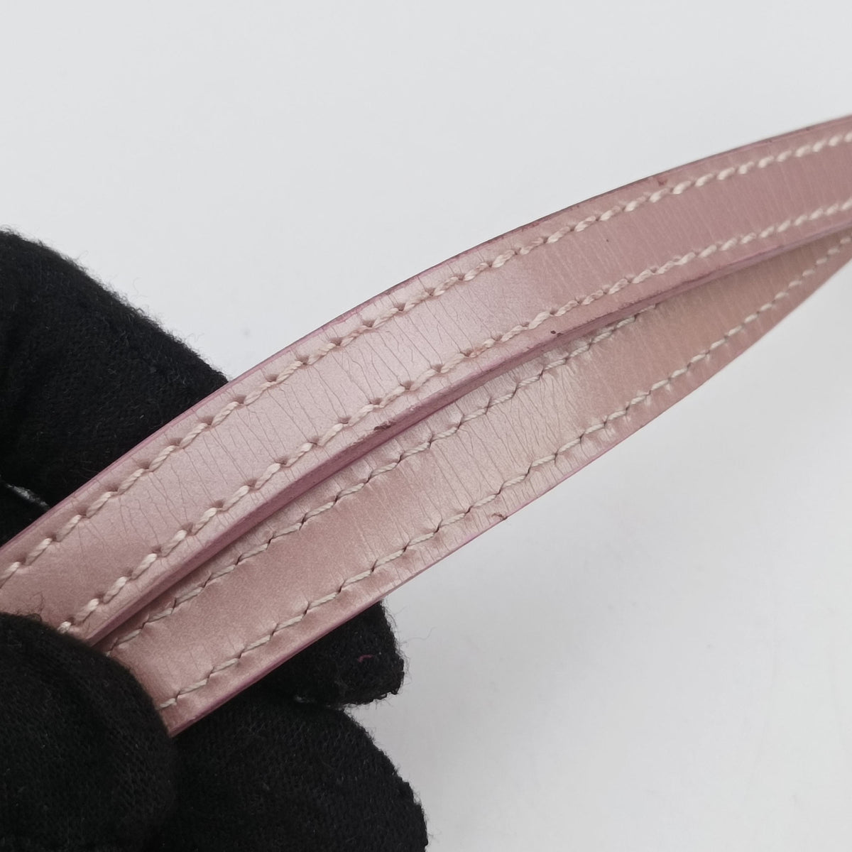 Pre-owned Christian Dior Maris Pearl Pink nylon  shoulderbag | stylenewstar