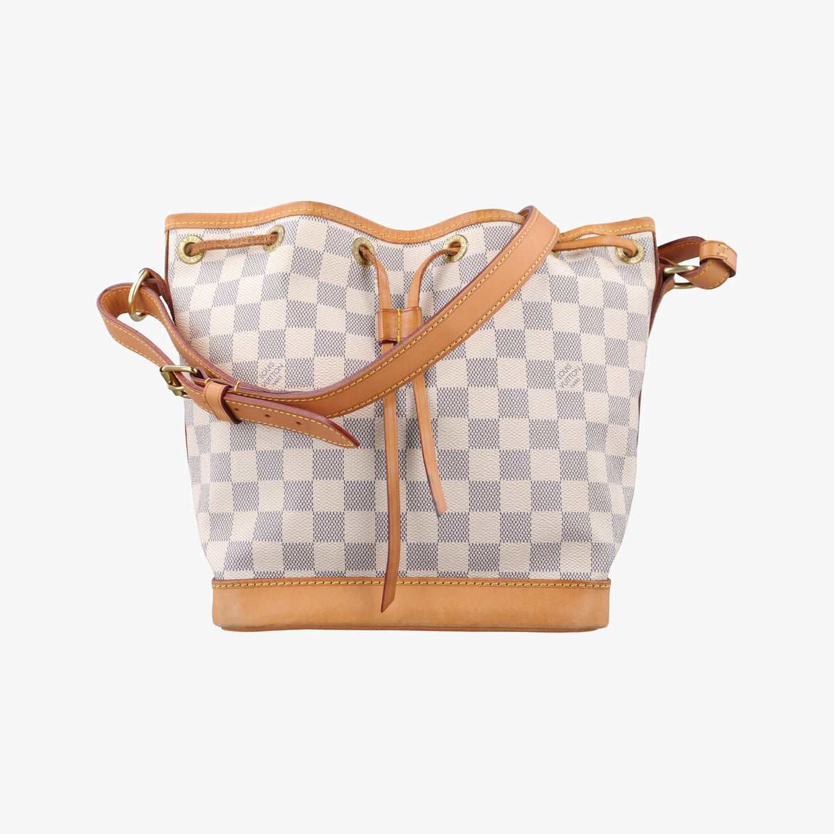 Pre-owned Louis Vuitton NOe BB AZUR Damier Canvas N41220 shoulderbag | stylenewstar