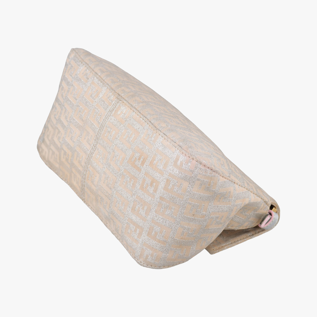 Pre-owned Fendi Baguette Beige canvas 8BR180 shoulderbag | stylenewstar