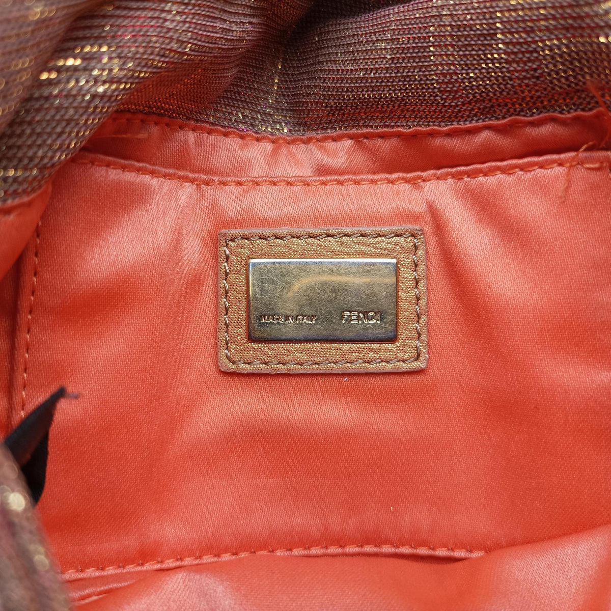 Vintage Fendi Mia Pochette Pink canvas 8BP046 shoulderbag | stylenewstar