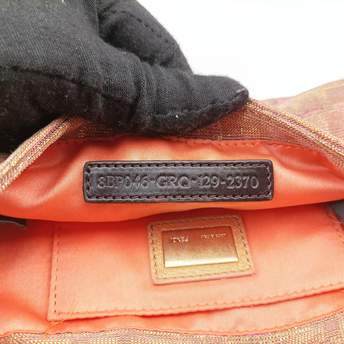 Vintage Fendi Mia Pochette Pink canvas 8BP046 shoulderbag | stylenewstar