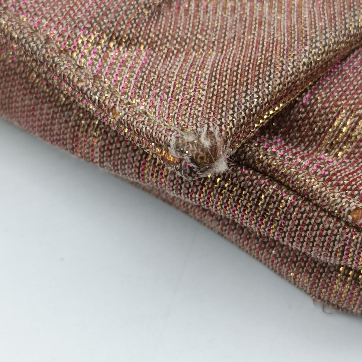 Pre-owned Fendi Mia Pochette Pink canvas 8BP046 shoulderbag | stylenewstar