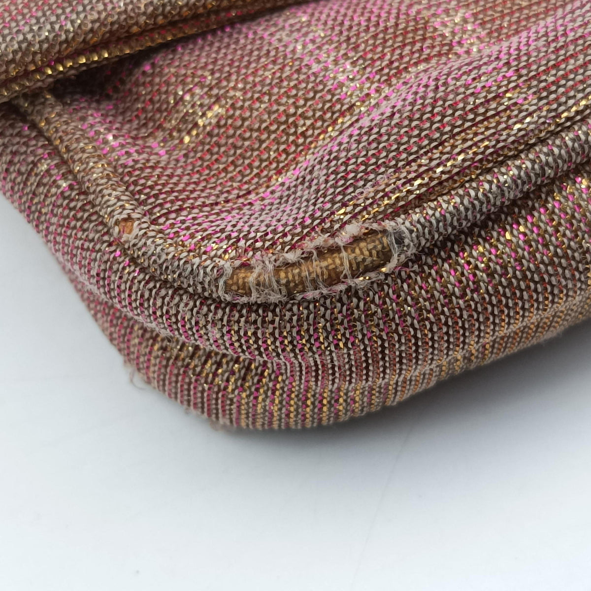 Vintage Fendi Mia Pochette Pink canvas 8BP046 shoulderbag | stylenewstar