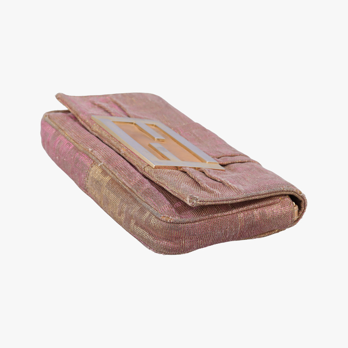 Vintage Fendi Mia Pochette Pink canvas 8BP046 shoulderbag | stylenewstar