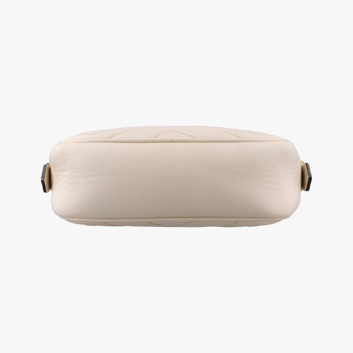 Pre-owned Gucci GG Marmont White Leather 448065 shoulderbag | stylenewstar