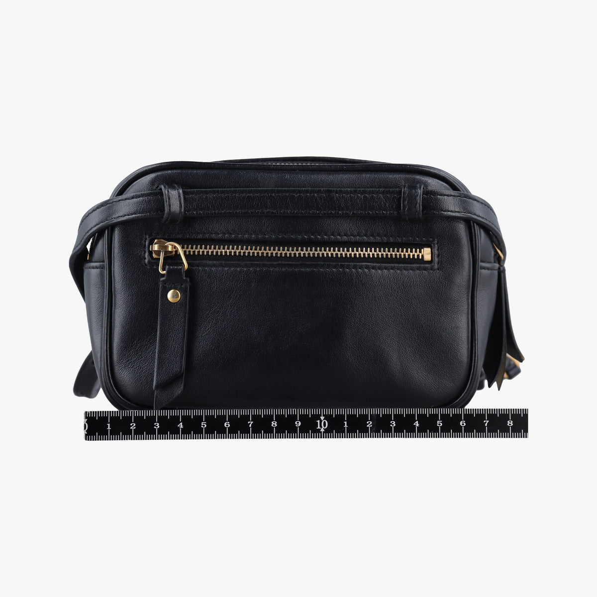 Pre-owned Yves Saint Laurent LOU camera Black Leather 534817 shoulderbag | stylenewstar