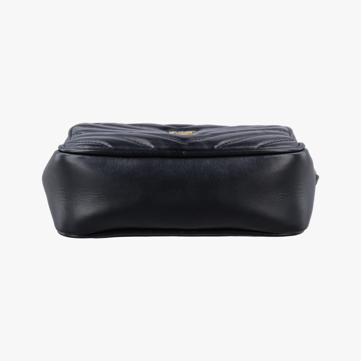 Pre-owned Yves Saint Laurent LOU camera Black Leather 534817 shoulderbag | stylenewstar