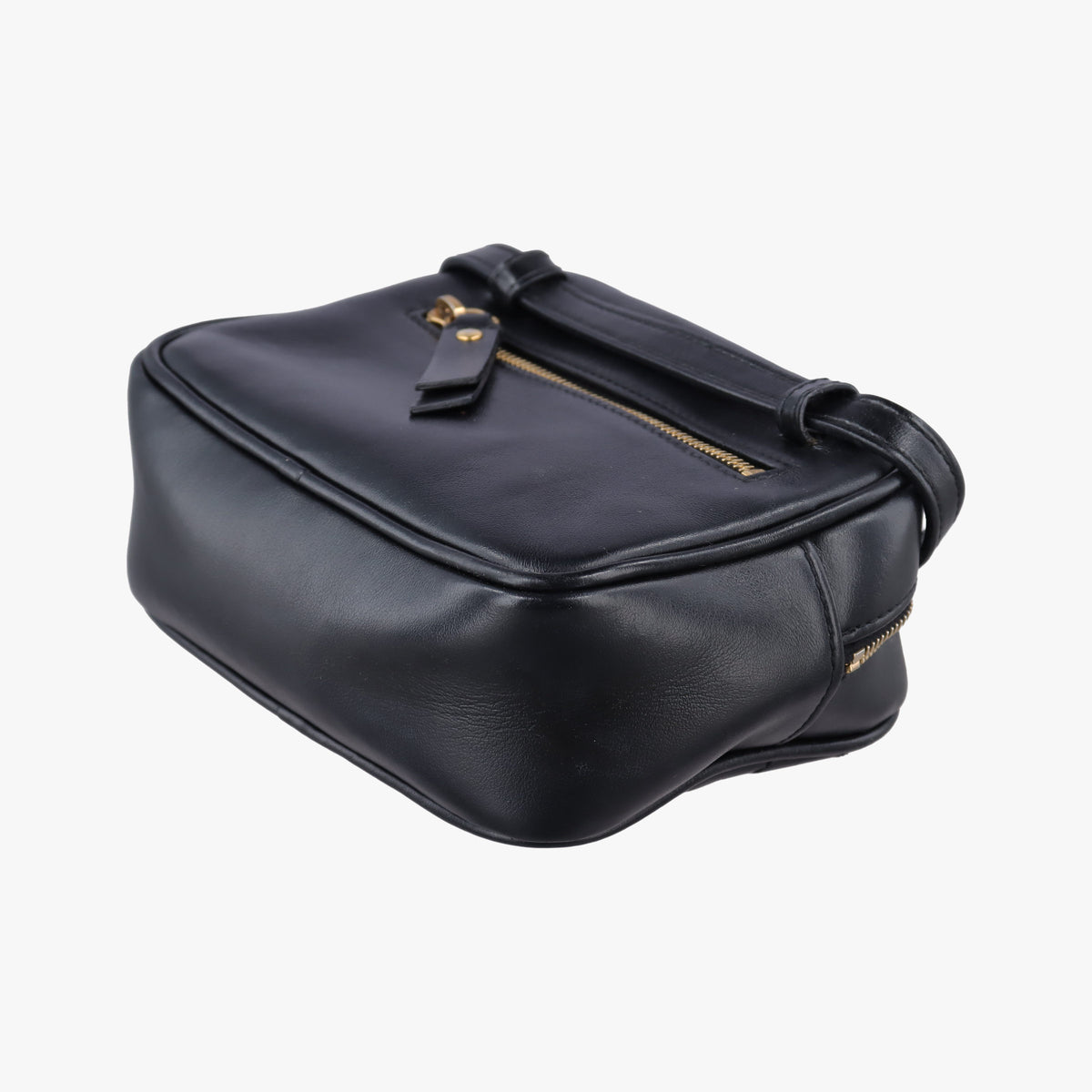 Pre-owned Yves Saint Laurent LOU camera Black Leather 534817 shoulderbag | stylenewstar