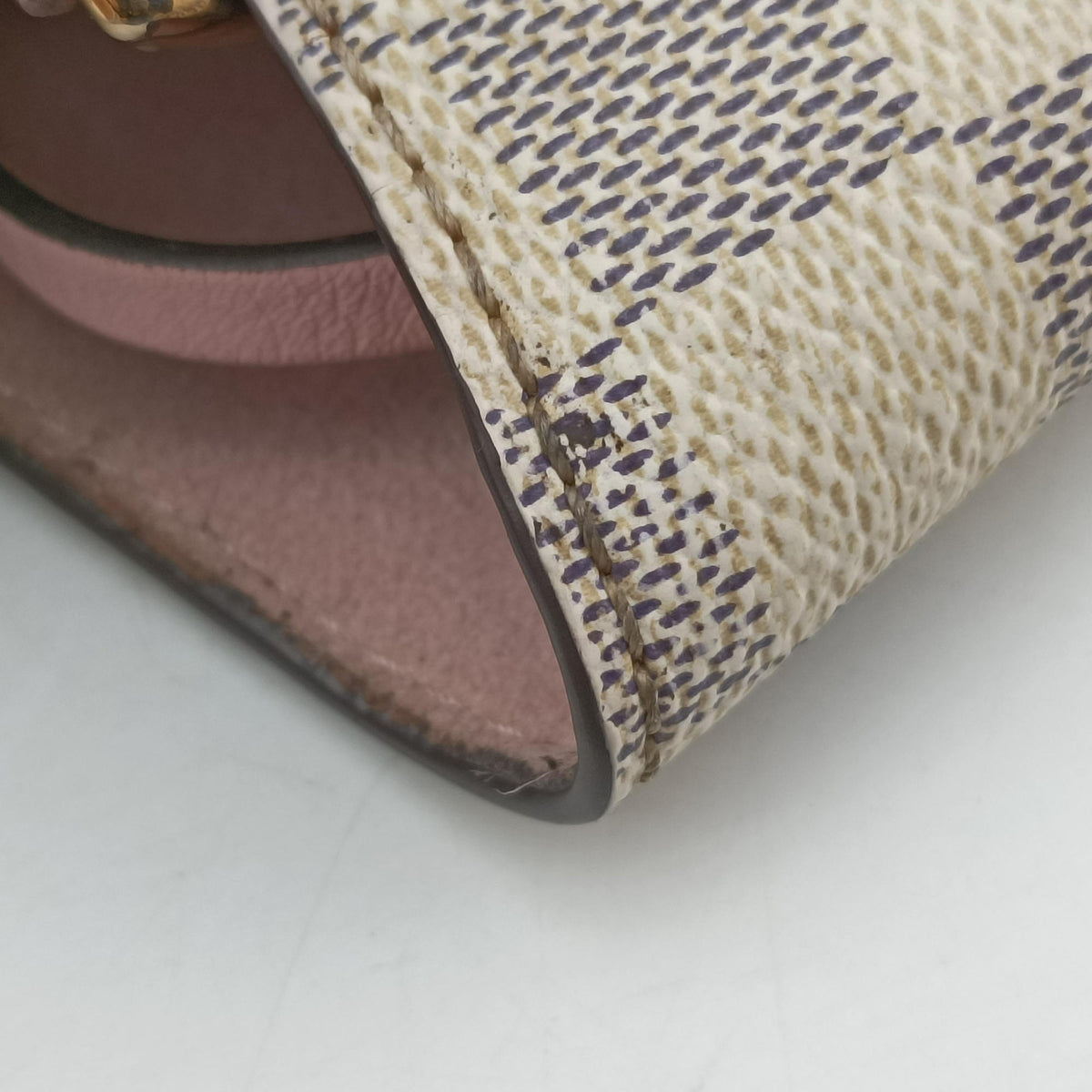 Pre-owned Louis Vuitton NeoNoe AZUR×Pink Damier Canvas N40152 shoulderbag | stylenewstar