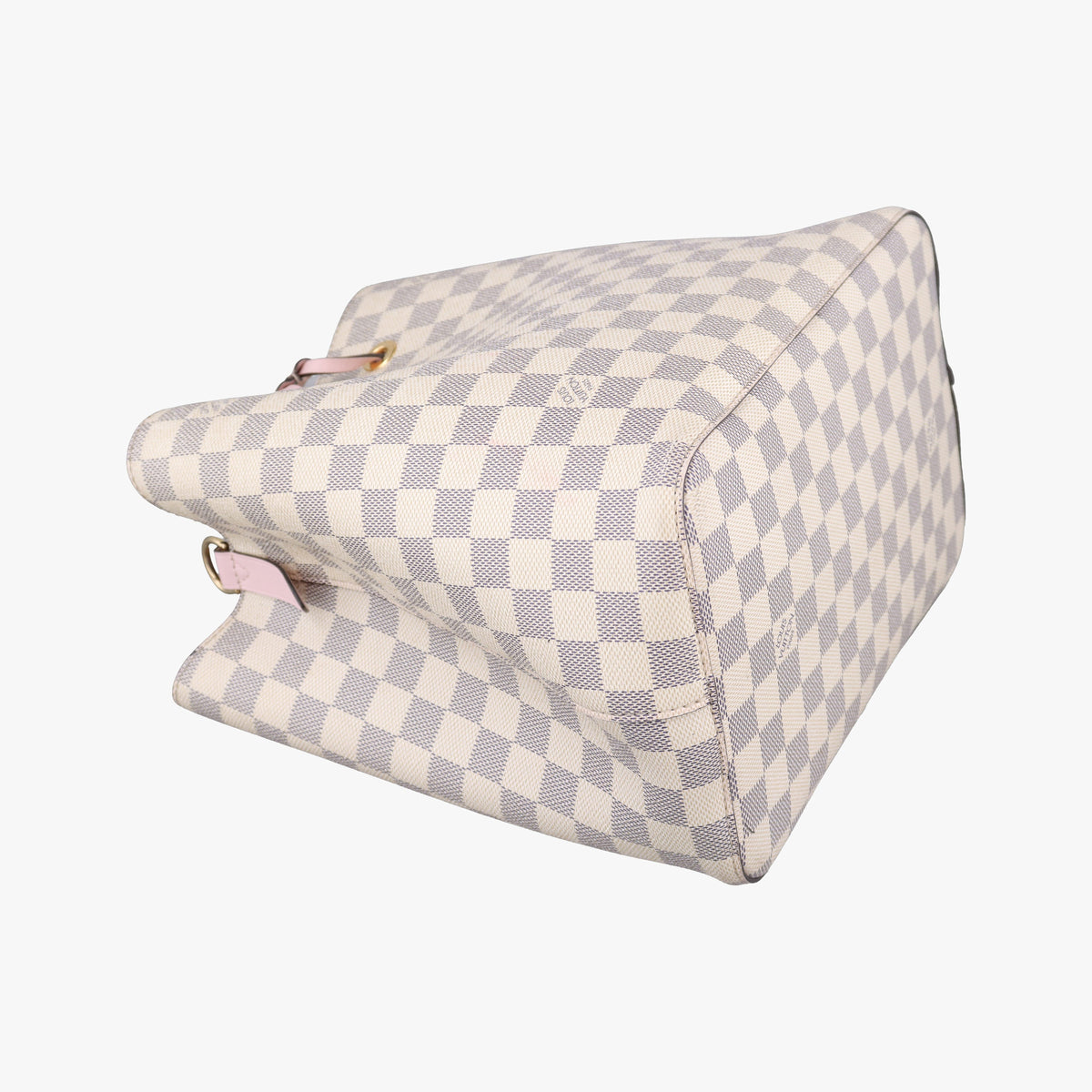 Pre-owned Louis Vuitton NeoNoe AZUR×Pink Damier Canvas N40152 shoulderbag | stylenewstar