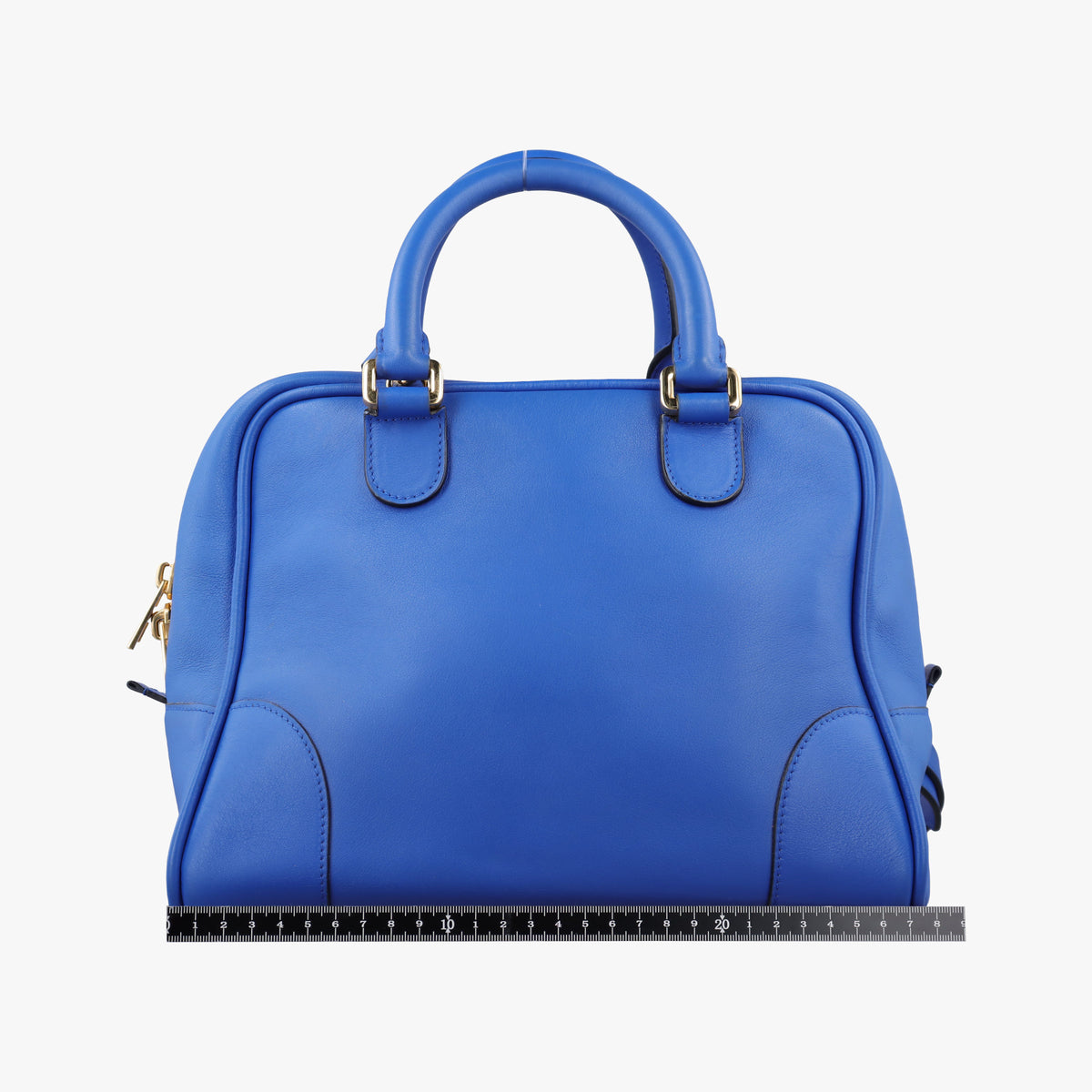 Vintage Loewe Amazona Blue Leather  shoulderbag | stylenewstar