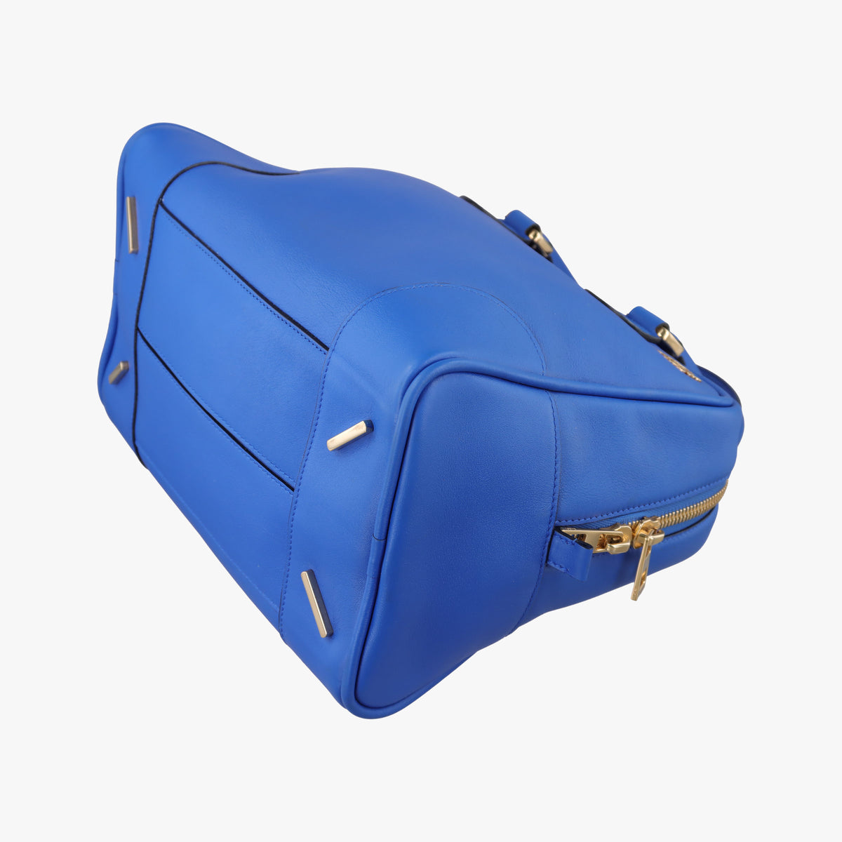 Vintage Loewe Amazona Blue Leather  shoulderbag | stylenewstar