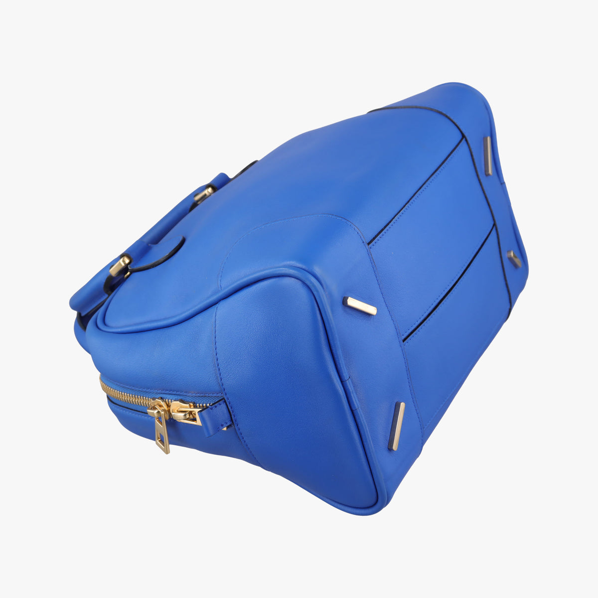 Vintage Loewe Amazona Blue Leather  shoulderbag | stylenewstar