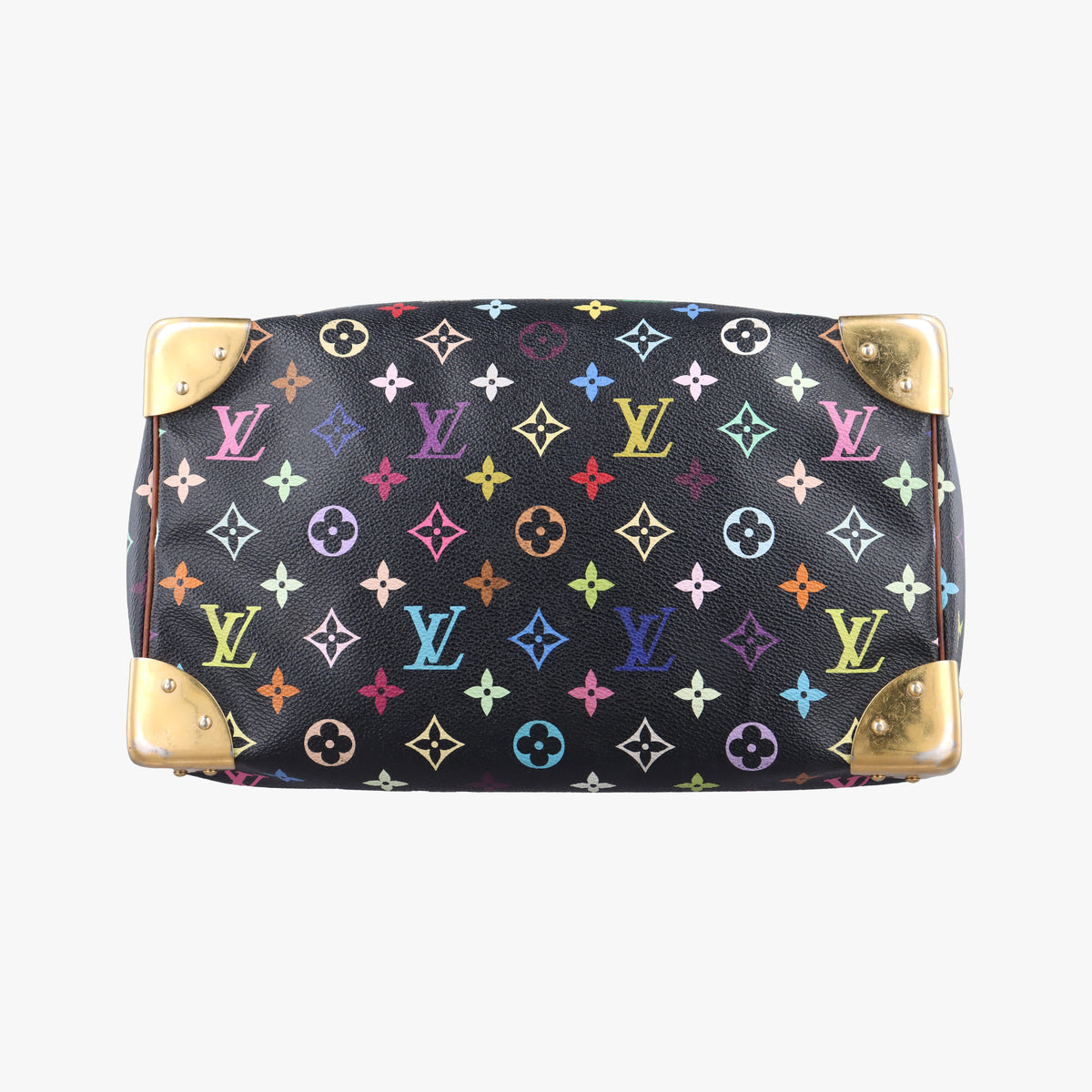 Pre-owned Louis Vuitton SPEEDY 30 noir Monogram Multicolor M92642 handbag | stylenewstar