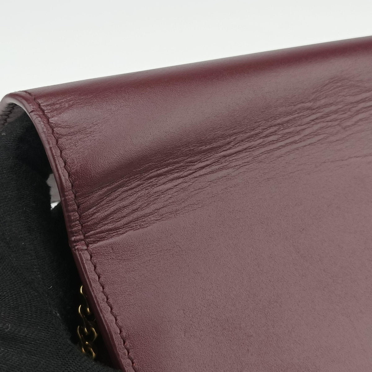 Vintage Yves Saint Laurent KATE Burgundy Leather 452159 shoulderbag | stylenewstar