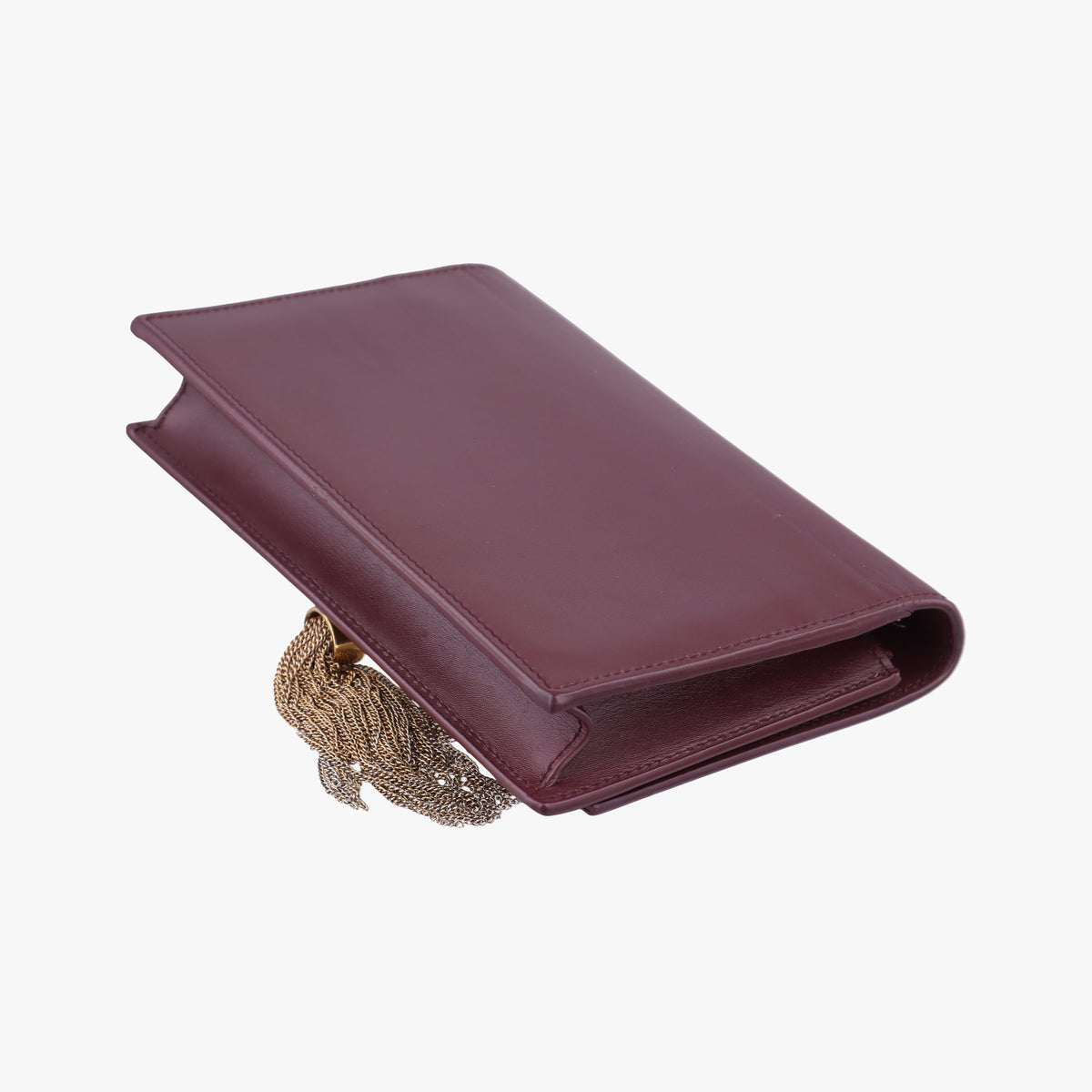 Vintage Yves Saint Laurent KATE Burgundy Leather 452159 shoulderbag | stylenewstar