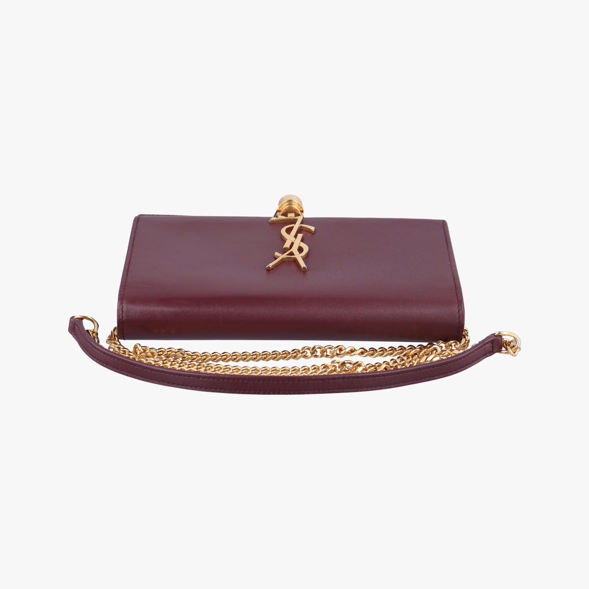 Vintage Yves Saint Laurent KATE Burgundy Leather 452159 shoulderbag | stylenewstar