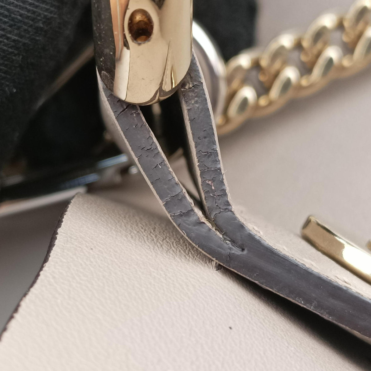 Pre-owned Chloe FAYE Grey Suede × leather  shoulderbag | stylenewstar