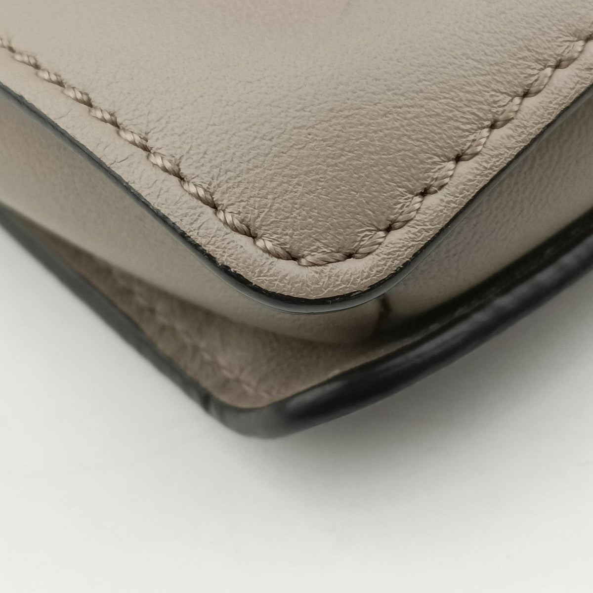 Pre-owned Chloe FAYE Grey Suede × leather  shoulderbag | stylenewstar