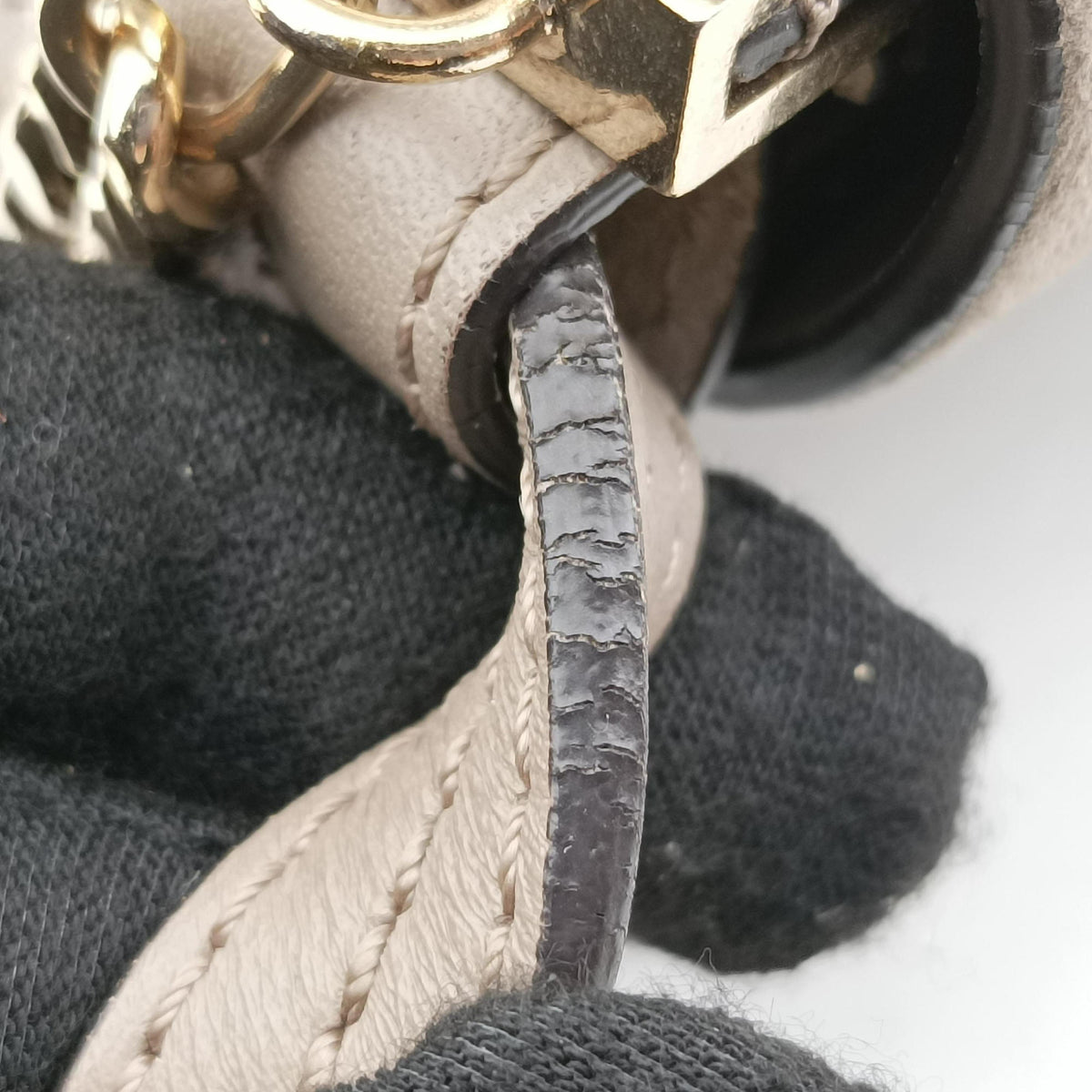Pre-owned Chloe FAYE Grey Suede × leather  shoulderbag | stylenewstar