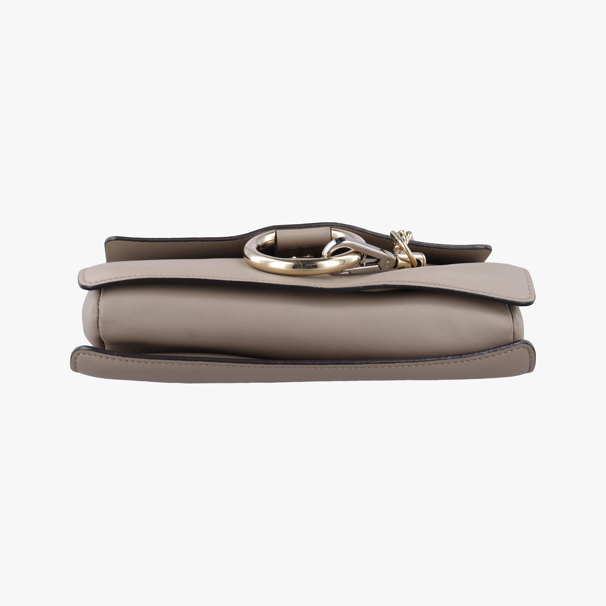 Pre-owned Chloe FAYE Grey Suede × leather  shoulderbag | stylenewstar