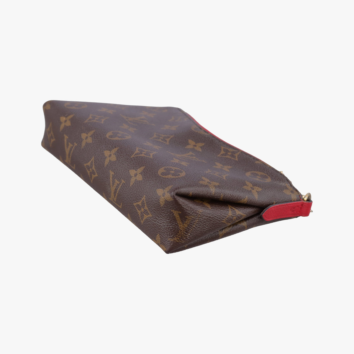 Vintage Louis Vuitton Pallas Clutch Brown x Cerise Monogram canvas M41638 shoulderbag | stylenewstar