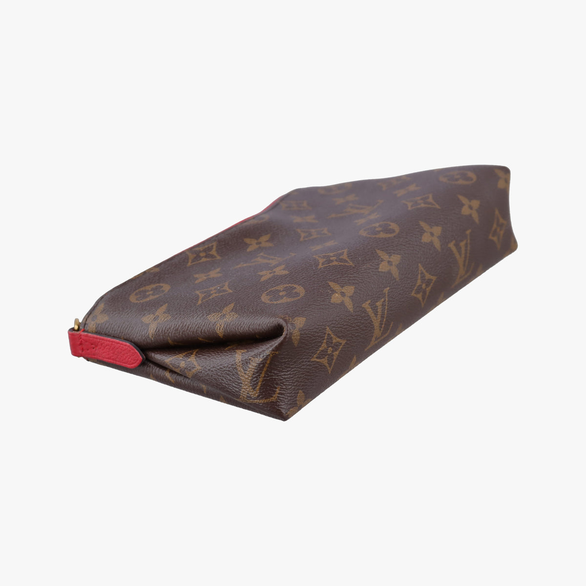Vintage Louis Vuitton Pallas Clutch Brown x Cerise Monogram canvas M41638 shoulderbag | stylenewstar
