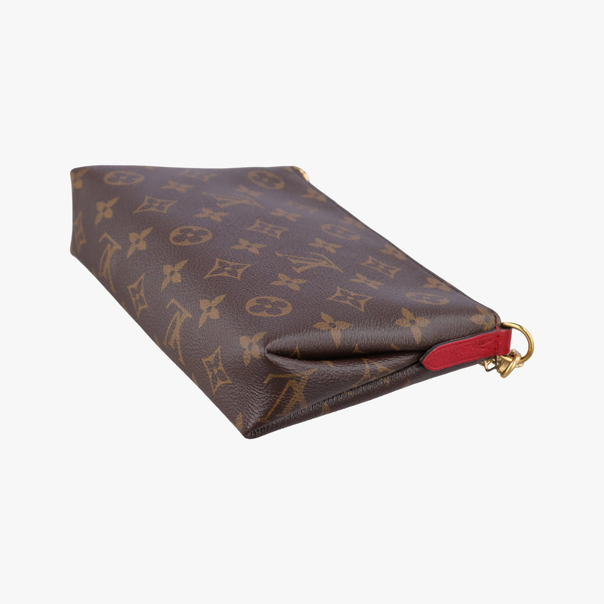 Vintage Louis Vuitton Pallas Clutch Brown x Cerise Monogram canvas M41638 shoulderbag | stylenewstar