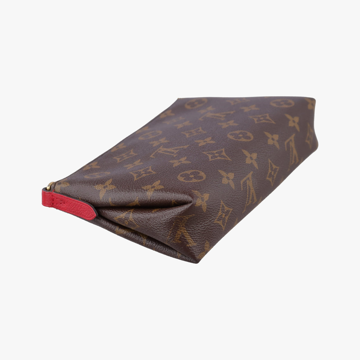 Vintage Louis Vuitton Pallas Clutch Brown x Cerise Monogram canvas M41638 shoulderbag | stylenewstar