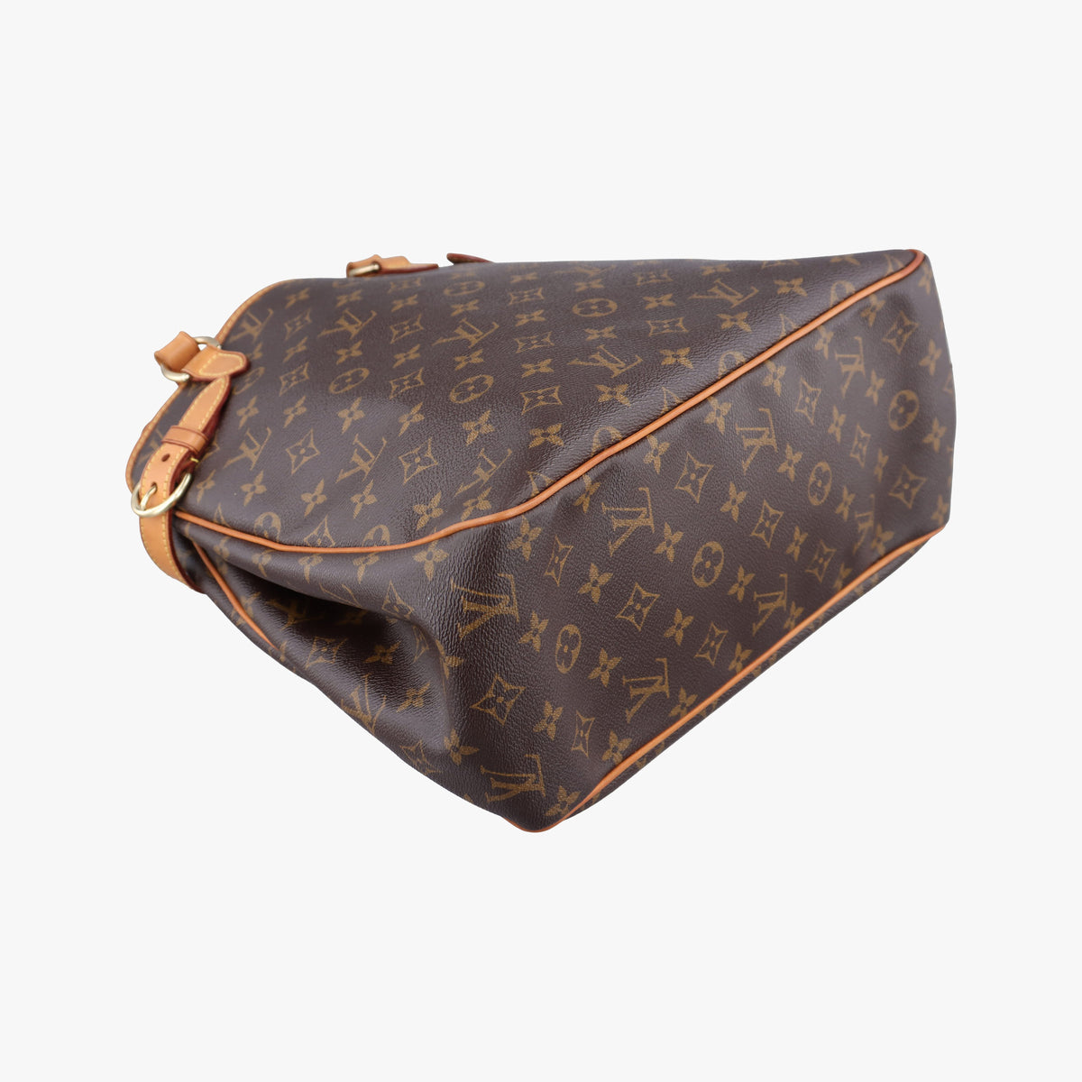 Pre-owned Louis Vuitton Batignolles Vertical Brown Monogram canvas M51153 shoulderbag | stylenewstar