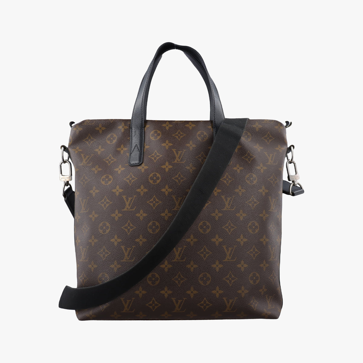 Pre-owned Louis Vuitton KITAN brown Monogram Macassar M40388 shoulderbag | stylenewstar