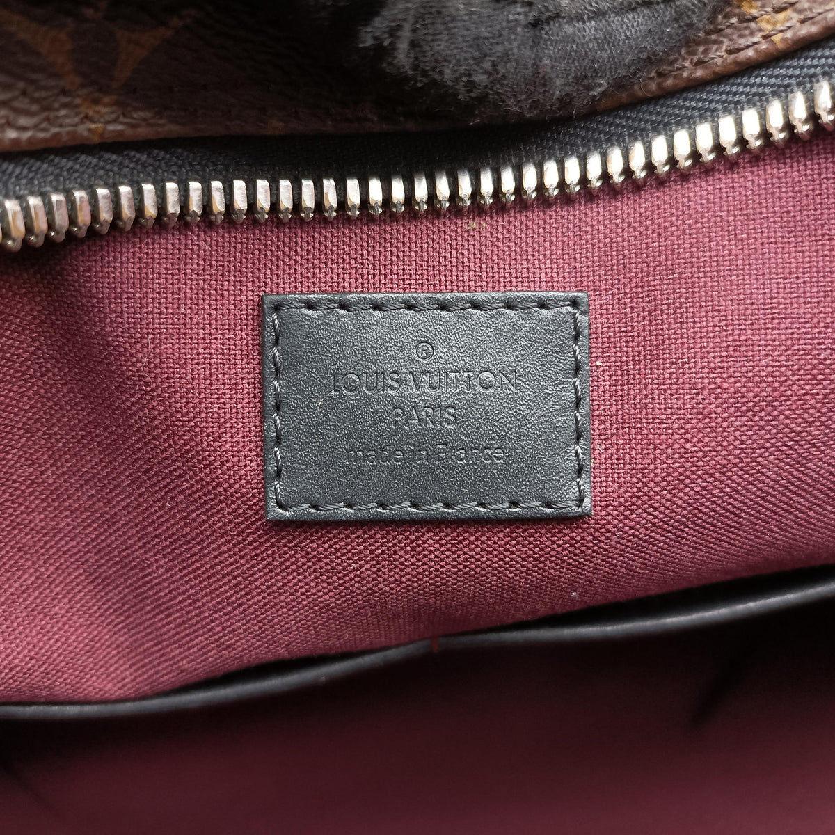 Pre-owned Louis Vuitton KITAN brown Monogram Macassar M40388 shoulderbag | stylenewstar
