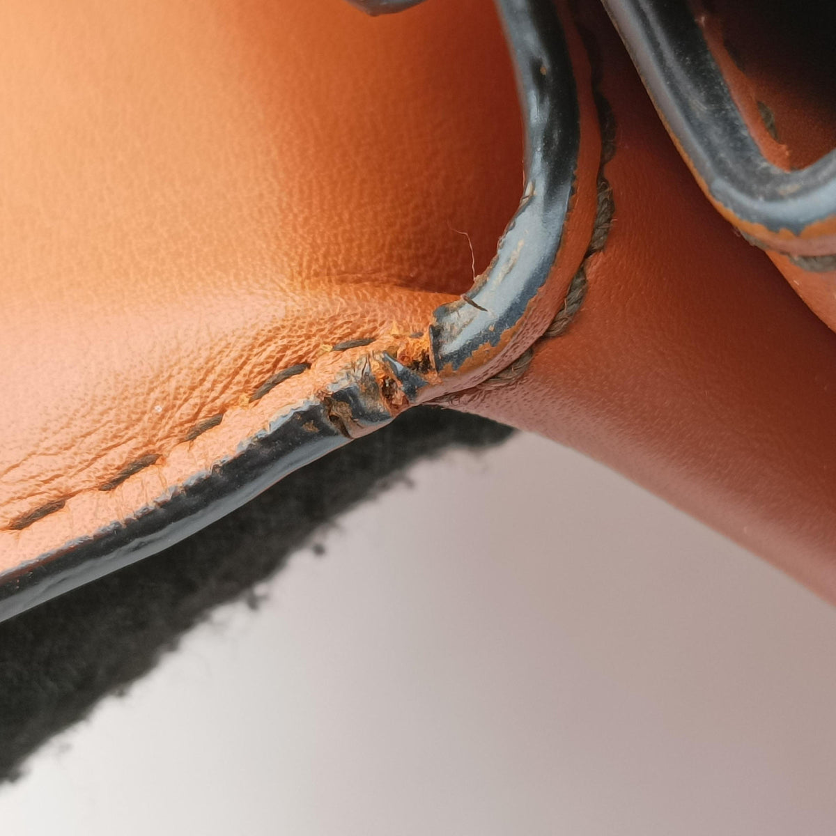 Pre-owned Bottega Veneta Piazza Orange leather  shoulderbag | stylenewstar