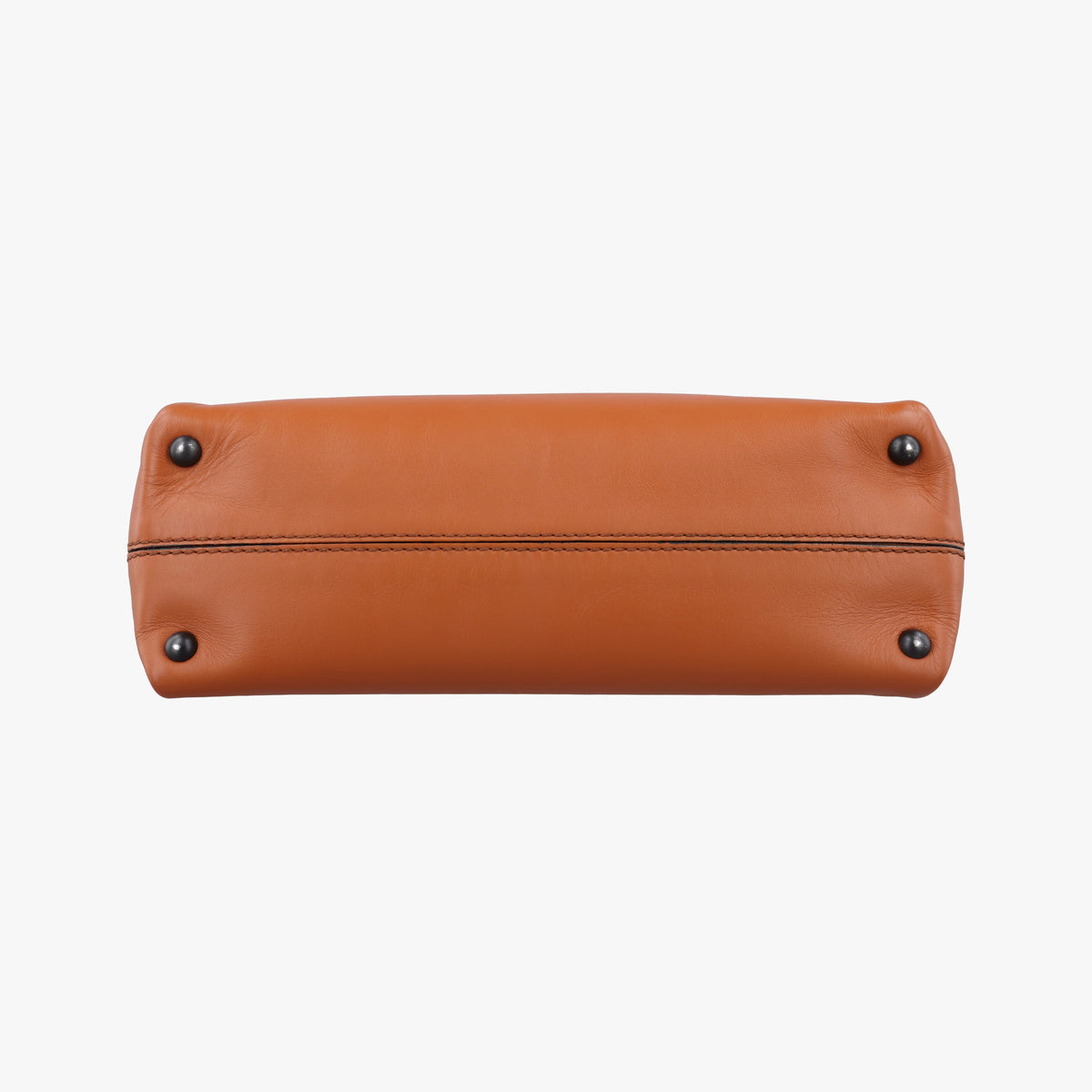 Pre-owned Bottega Veneta Piazza Orange leather  shoulderbag | stylenewstar