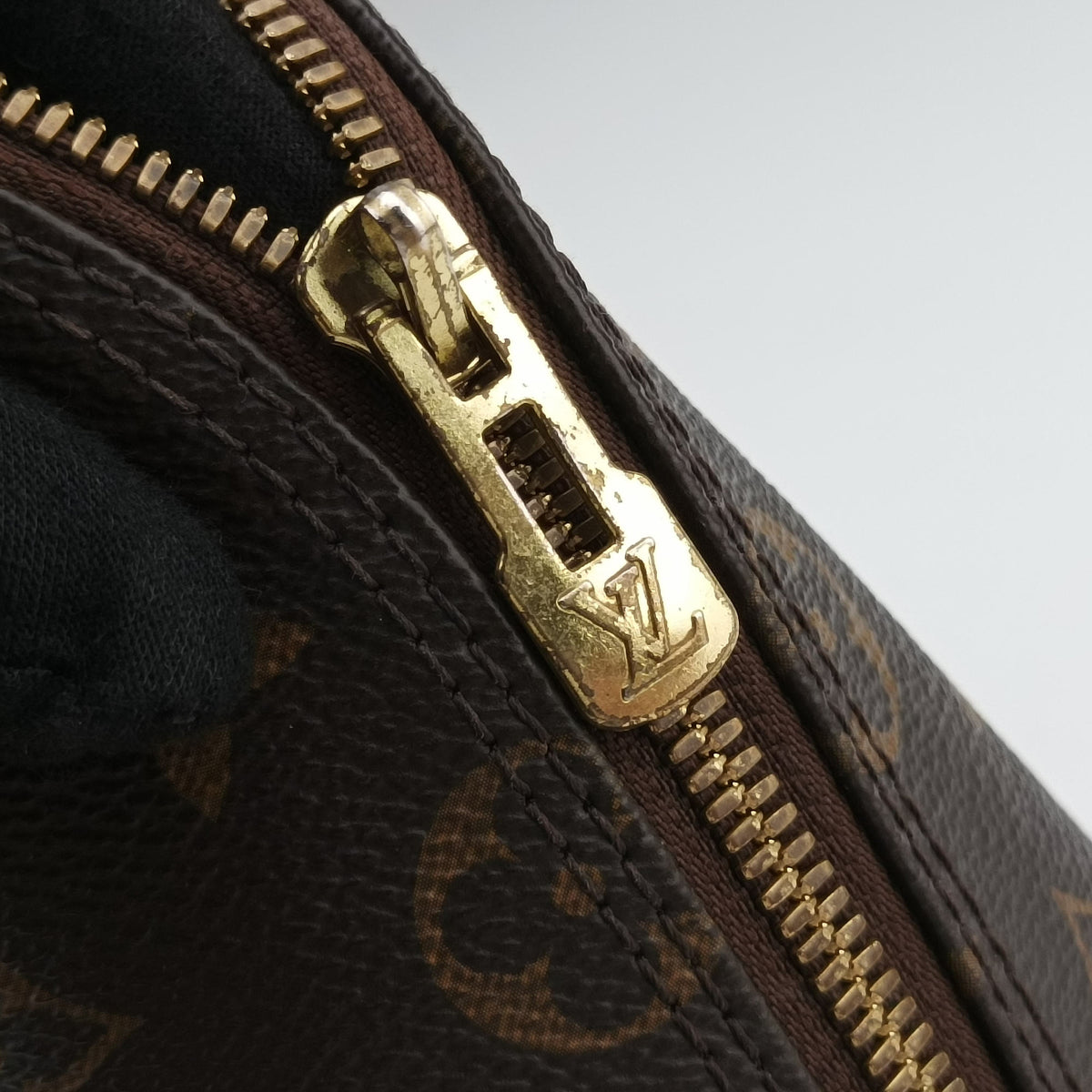 Pre-owned Louis Vuitton Alma BB　 Brown Monogram Canvas M53152 shoulderbag | stylenewstar