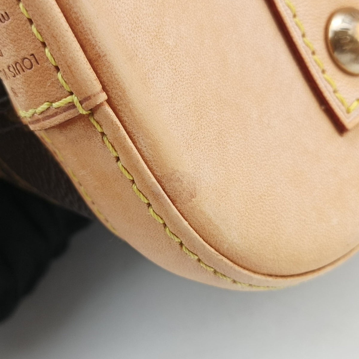 Pre-owned Louis Vuitton Alma BB　 Brown Monogram Canvas M53152 shoulderbag | stylenewstar
